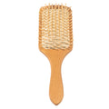 Eco-Friendly Natural Wood Scalp Massager Brush Home Use Cepillo Bambu Comb-Style Paddle with Cushion Hair Brush by Supplier