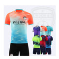 Custom Embroidered Football Uniform Quick Dry Soccer Jersey Football Men's Soccer Wear Uniforms Sets