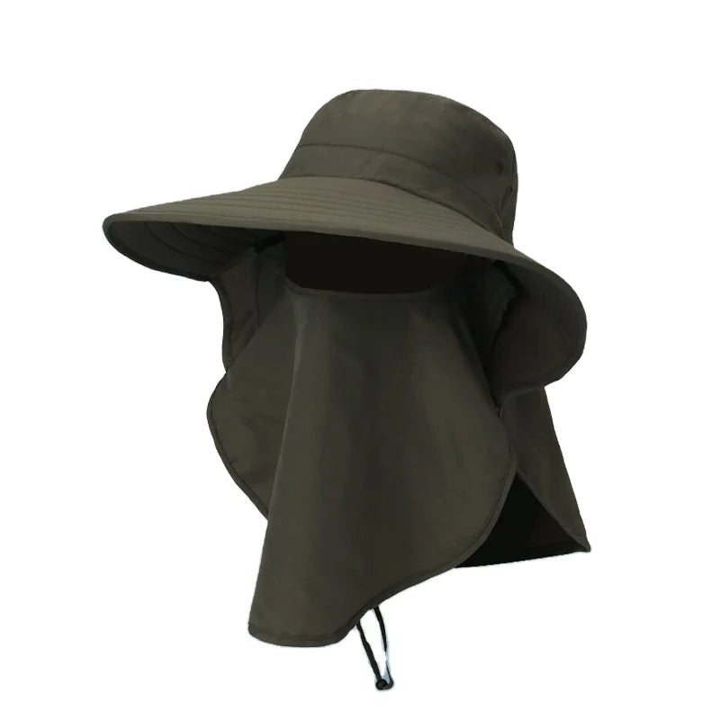 Wholesale Neck Protect Sport Travel Climb Mountains Hunting Outdoor Sun Fisherman Hat
