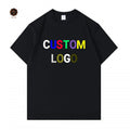 Customized Your Brand Design Unisex Tshirt Wholesale 100 Cotton O-Neck Branded Tshirt Designer Clothes Blank Men's T-Shirts