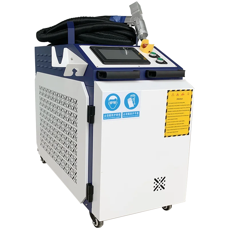 Portable Laser Cleaning System for On-Site Operations 1000w 1500w 2000w 3000w  Laser Cleaning Metal Machine
