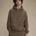 Heavyweight Streetwear Fashion 450gsm Blank Hoodie Customized Polar Fleece Pullover 100% Cotton  Oversized Mens Luxury Hoodies