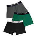 Custom Logo Desgin Cotton Mens Underwear Wholesale Best Quality Comfortable Underpants for Men Boxer Briefs