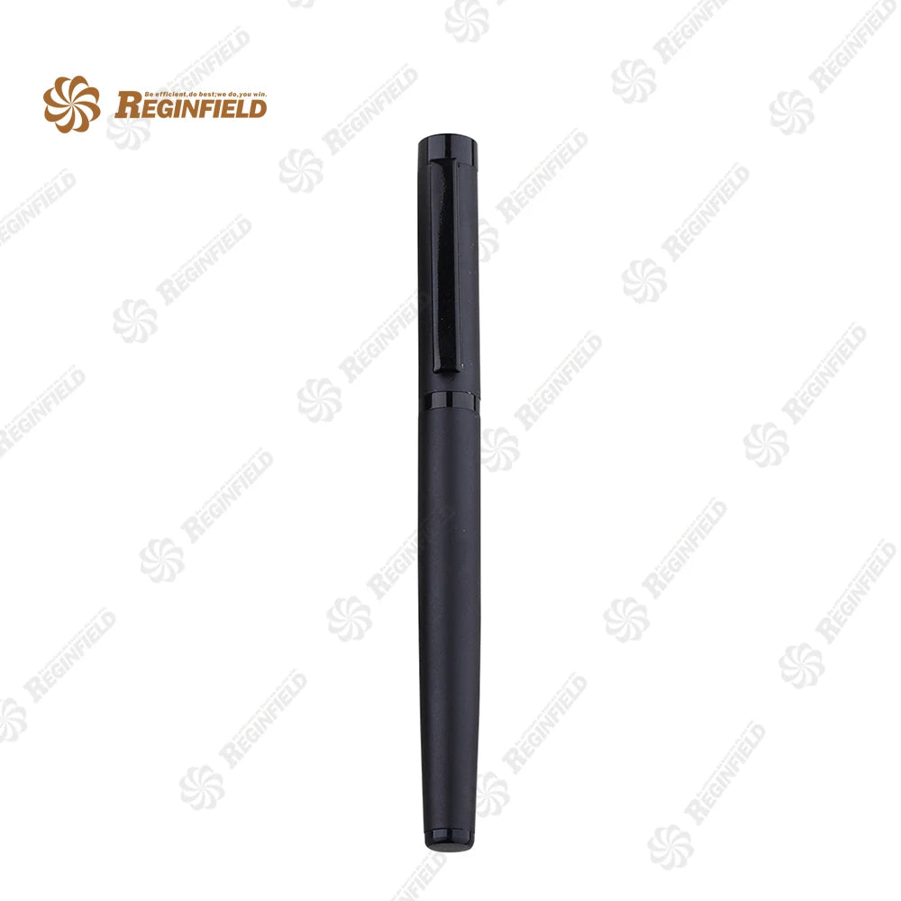 Wholesale Luxury Black Classical Metal Roller Ball Pen with Gift Box for Business Promotional