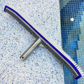 Swimming Pool Cleaning Equipment Pool Brush Pool Bottom Cleaning 18 Inch Aluminum Handle Brush