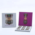 Custom Skin Care Magnetic Eye Shadow & Eye Cream Packaging Box with UV Coating Embossing 9 Grids Rigid Paperboard Empty Box
