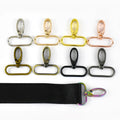 Deepeel F4-3 16mm 38mm Handbag Hardware Accessories Bag Strap Dog Buckle Clasp Metal Snap Hook Swivel Lobster