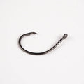 Selco China Black High Carbon Steel Catfish Hook Barbed Fishing Hooks Inline Circle Hook