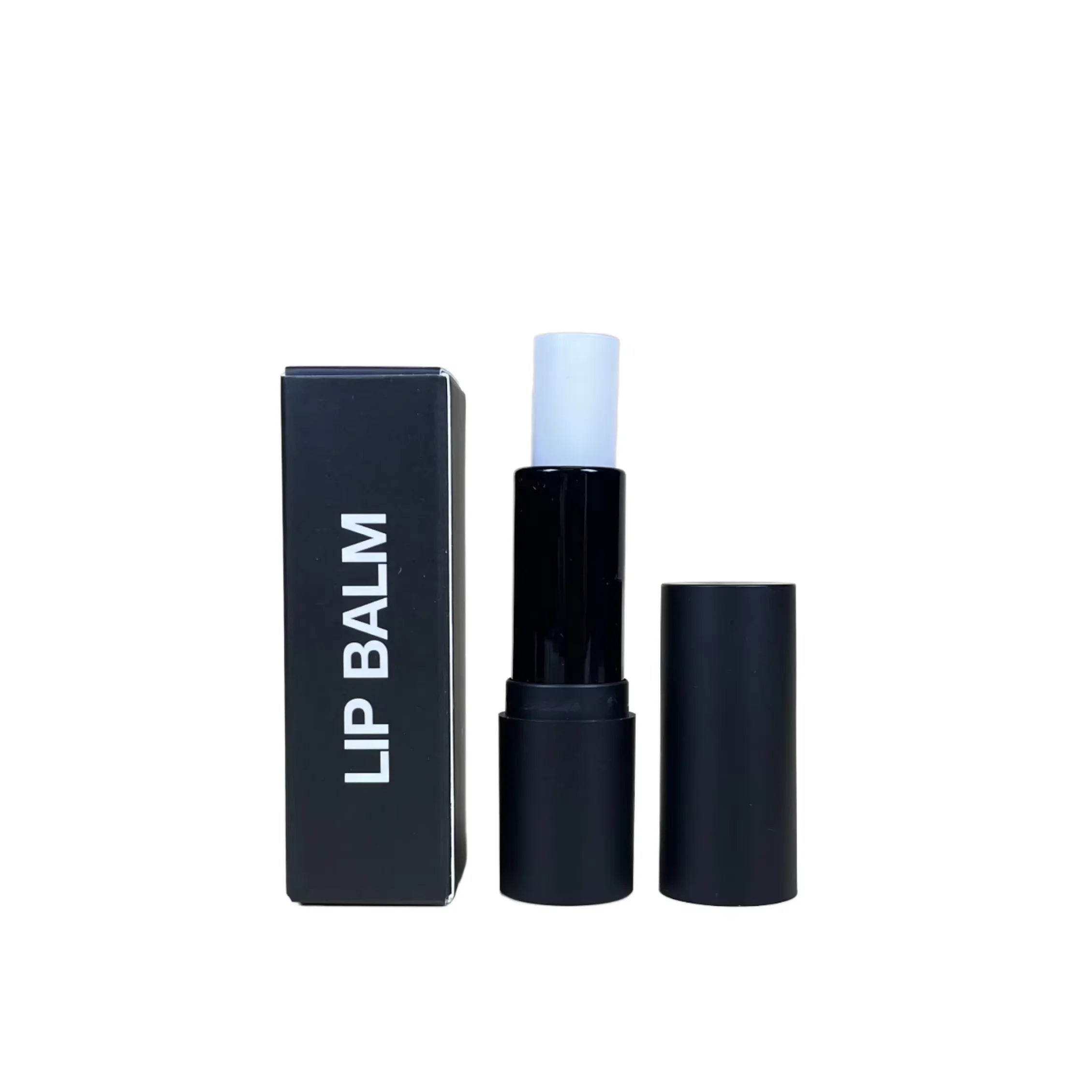 Black Tube Chapstick Tubes Spf 30+ Sunscreen Lip Balm Stick with Private Label