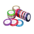 1/2" 12mm 1.2cm 100% Polyester Eco-Friendly Satin Ribbon for Gift Packaging-Custom Sizes Wholesale