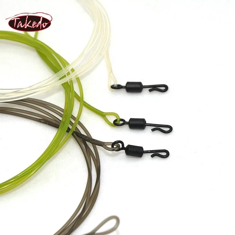 TAKEDO KT02 30-45 LB Flourcarbon Leader Carp Fishing Rope Cord Pesca Fishing Lines for Carp Fishing Saltwarter Freshwater