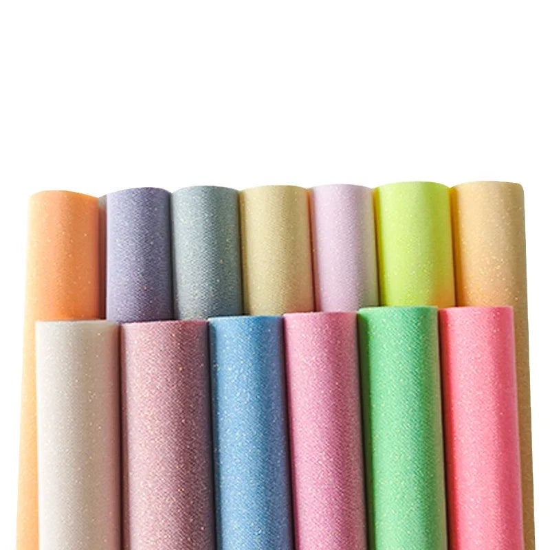 Wholesale Faux Leather Stretch Fine Powder Glitter Fine Glitter Design Various Colors Available for Making Clothes Handbags Toys