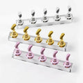 Magnetic False Nail Tips Practice Display Stand Manicure Training Nails Art Display Holder