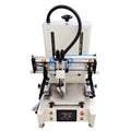 Table Top Vacuum Screen Printing Machine Impression logo on Shoe Insole Screen Printing on Glass Olive Oil Bottle Serigraphie