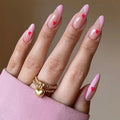 French Fake Nail Wholesale Stiletto Press on Nails De Luxe Packaging Box Magnetic Artificial Fingernails Press on Nail