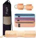 Hot Sale Standard Barbell Bars with Ankle Weight Booty Bands and Carry Bag 7pcs Barbell Pad Set for Squat Hip Thrusts