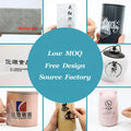 3D Transparent Waterproof Heat Transfer UV Resistant for Stickers for Cups Custom Logo Autocollants Label Stickers Packaging