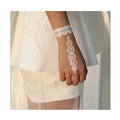 Runzio Waterproof Colorful CMYK Henna Flower Lace Hands Temporary Bracelet Tattoo Sticker CE & EN71 Certified Easy Apply Remove