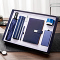 Factory Outlet Luxury Office Gift Set Long Silver Buckle Notebook Low Customization Business Souvenir Promotional Items