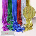 Wholesale New 1 * 2M Colorful  Laser Rain Curtains  Party  Favors Banners for Kids Party Background Wall Decoration