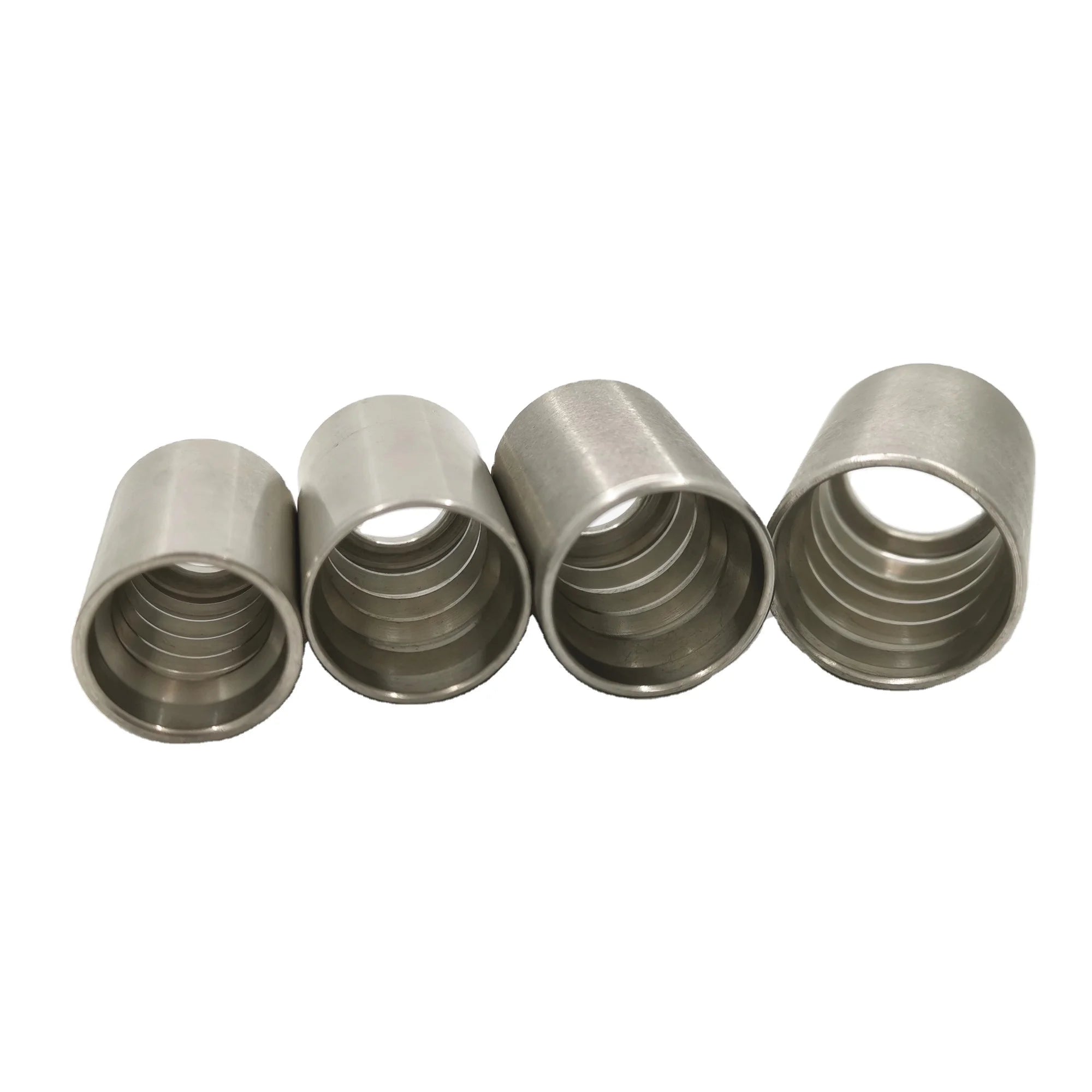 SALNYA High Pressure Carbon Steel Hydraulic Hose Fitting Ferrule Crimper with NPT/G/BSP Threads and Zinc Plated Surface 03310