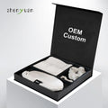 6A Silk Pillow case Gift Set 16-22 mm Custom Embroidery 100% Mulberry Scrunchie Eye Mask and Silk Pillowcase Gift Set