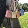 Personalized Portable Cup Cover PU Leather Tote Bag Hot Tea Drink Cup Holder