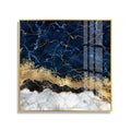 Abstract Art Crystal Porcelain Painting Metal Frame Living Room Decorative Painting Entrance Hall Mural Bedside Painting