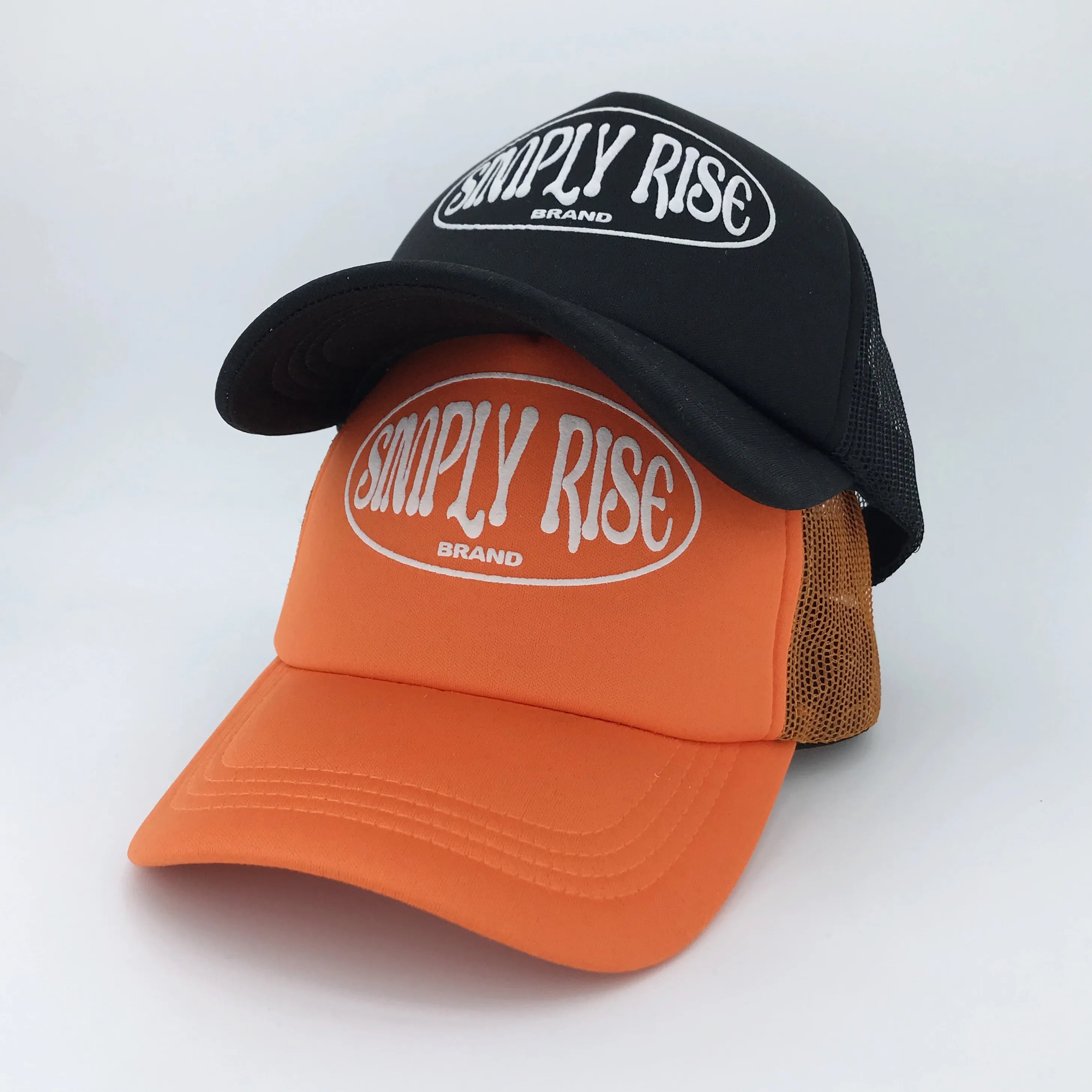 Wholesale Custom High Men Trucker Cap Fashionable Cotton/Suede/Velvet Mesh 3D Embroidery Logo Printing Denim Fabric for Winter