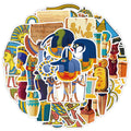 50PCS Ancient Lost Civilizations Pharaoh Pyramid Travel Egypt Egyptian Sticker