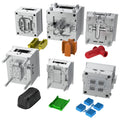 High Precision Custom Injection Mould Manufacturer for ABS PA PP PU Silicone Nylon PC Plastic Parts 3D Design Molding Services