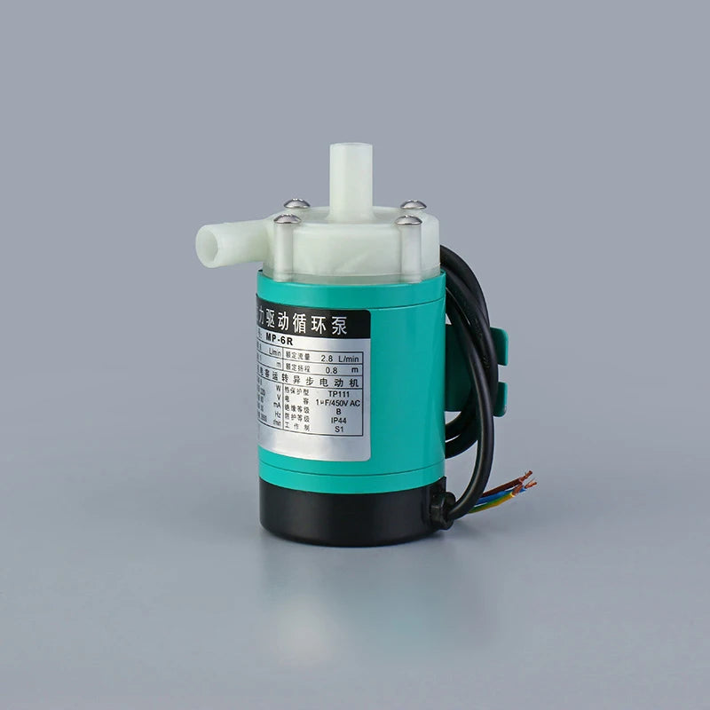 MP-6R 220VAC Mini Magnetic Circulating Diaphragm Pump Chemical Liquid Acid Alkali Transfer Water Pump MegaBDM