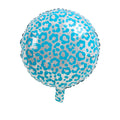 Wholesale 18 Inch 10g Round Animal Pattern Foil Balloons tiger Pattern Leopard Print Snakeskin Balloons Party Decorations