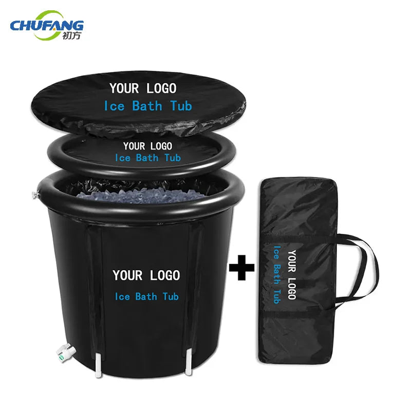 75cm 80cm 85cm 90cm 120cm Large Custom Spa Ice and Hot Water Bath Barrel Banheira Infantil Folding Adult Bathtub Portable