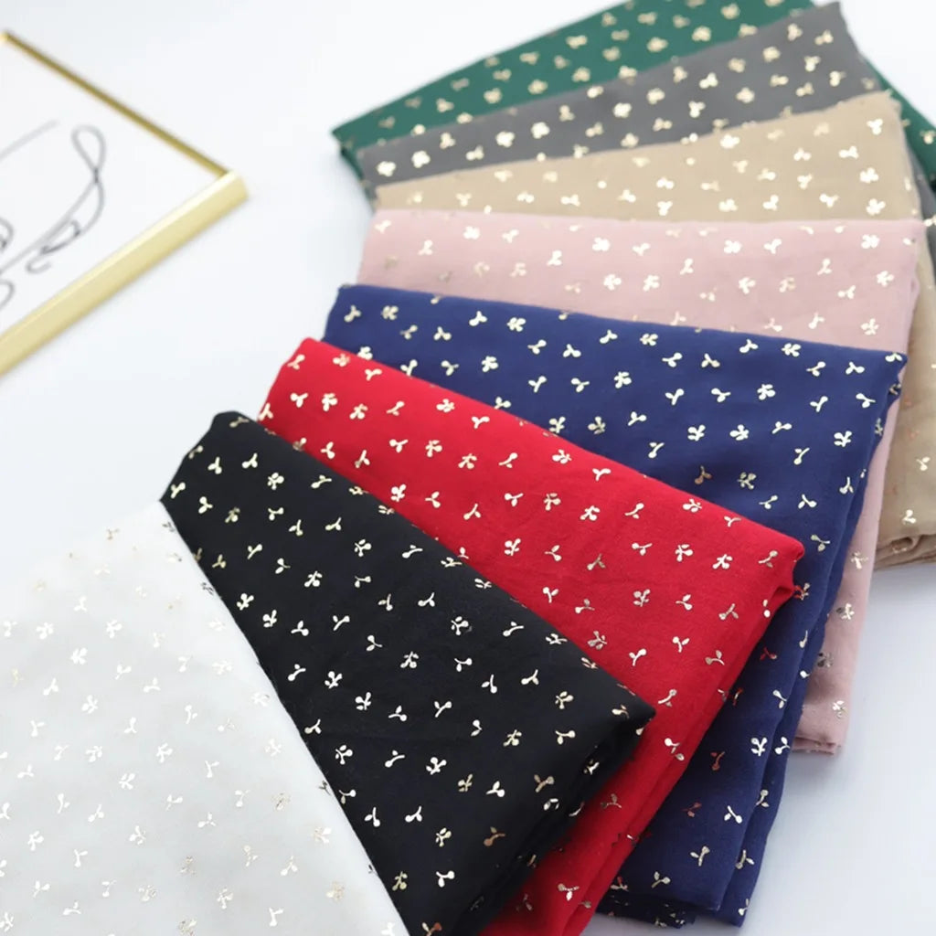 New Plain Diamond Beads Bubble Chiffon Instant Hijab Shawls Solid Thick Head Wraps Foulard Sjaal Muslim Bonnet Cachecol