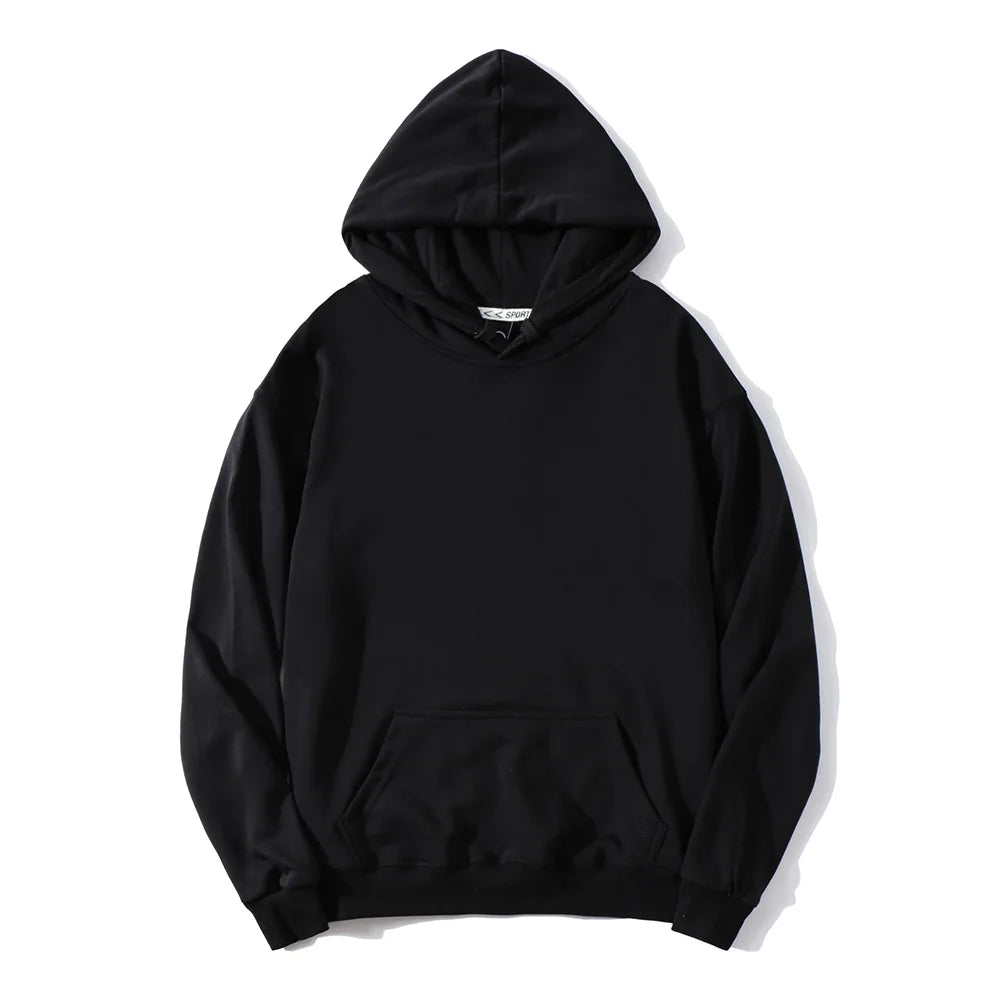 AI-MICH 3D Design 450gsm French Terry Label Free Tops Pullover Female Autumn Winter Men's Hooded Hoodies Sweatshirts Unisex