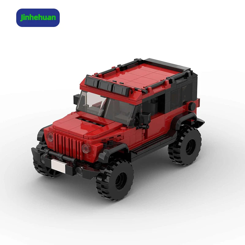 Creative Building Block Toys Assembled Abs Mini Model Toy Cars Moc Small Scale Brick Kids Creative Orv Cars Building Block Sets