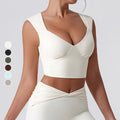 European American Summer Sexy Back Camisole Breathable Quick-Drying Slim Fitness Outer Wear Yoga Top Vest Spandex/Nylon