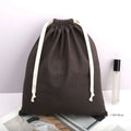 Durable Large Cotton Linen Drawstring Shopping Bag Promotion Hot Sale Coffee Cocoa Bean Storage Dust Cotton Muslin Pouch