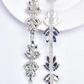 Factory 3cm Rhinestone Flower Chain White Horse Eye Crystal Glass Diamond Clothing Trimming Wedding DIY Decoration Accessories