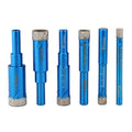 Professional Sales ZHUOSHI ZSHEX002 M14 Diamond Brazed Hole Saw Cutter 10mm Hexagon Shank Dry Drill Bits Porcelain Quartz Drill