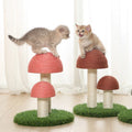 Indoor Household Sisal Mushroom Shaped Cat Scratching Post Tree Mushroom Cat Scratcher