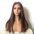 Hot Sale 100% European Human Hair Clip-In Toupee 2x6 Silk Base Lace Topper Kosher Jewish Bobo in Natural Style LONGFOR