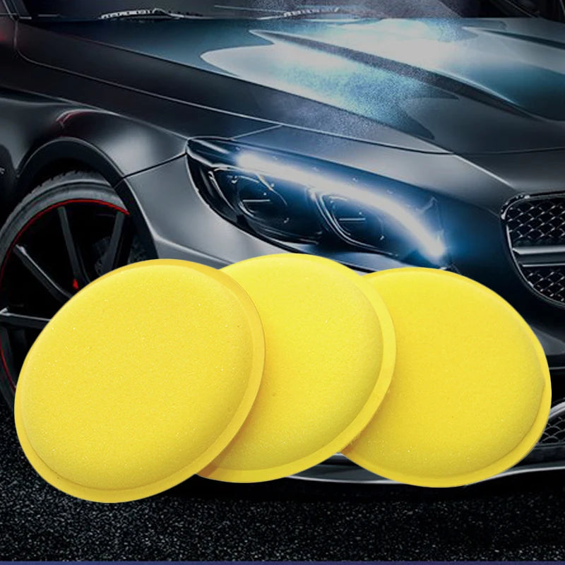 Wholesale Polish Applicator Pad Foam Waxing Applicator Absorbent Polishing Car Wax Sponge