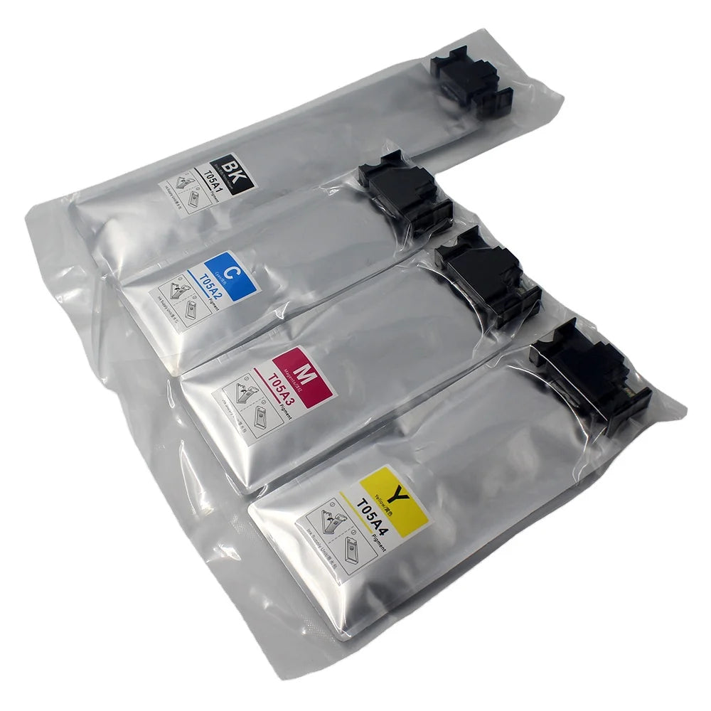 Winnerjet T05A100 T05A T05A1 T05A2 T05A3 T05A4 Pigment Ink Bag for Epson Workforce Pro WF-C878R C879R C878RTC C879RTC Printers