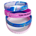 Custom Logo Wristband Reusable and Adjustable Silicone Bracelet Wholesale Cheap Silicone Wristbands for Event