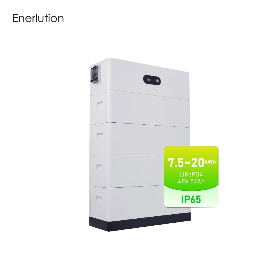 Ready Eu Stock Enerlution 15kW 48V288V Solar Battery System LiFePO4 High Voltage Pack Europe Built in Aerosol Fire Protection