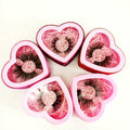 New Glitter Rhinestone Eyelashes Packaging Box for 3D Mink Eyelashes Custom Lash Box Empty Lash Case Heart Shape Container Box