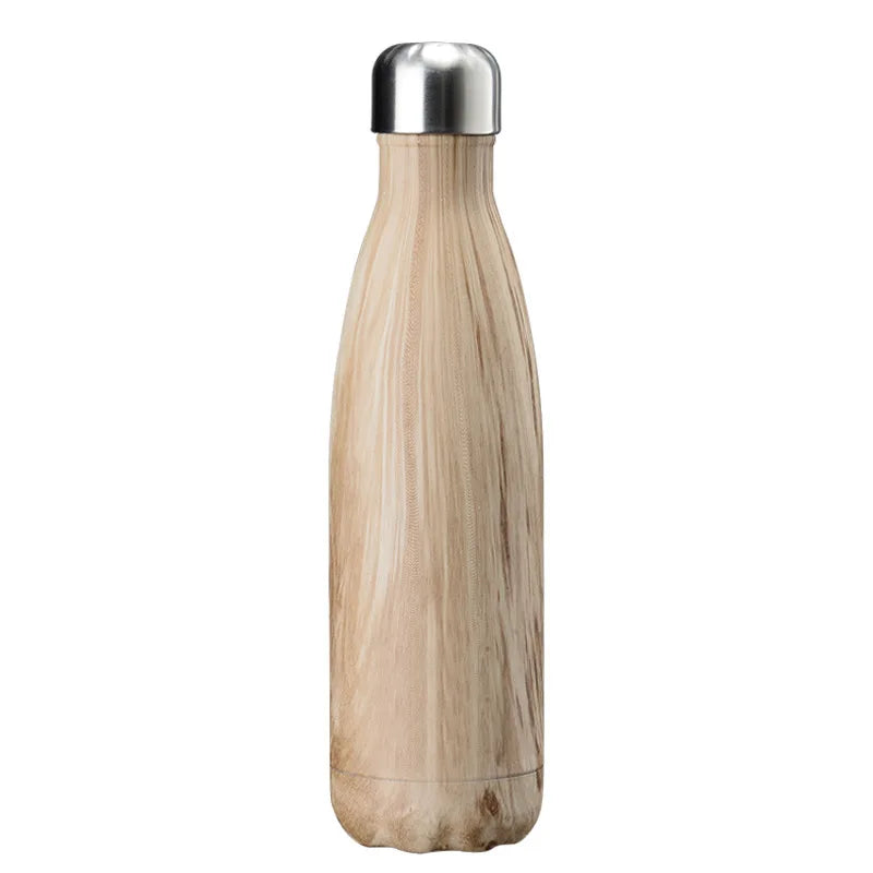 FX Factory All Colors  Customized logo Printed Stainless Steel Cola Shaped Bottle 500ml Travel Mug Keep Hot Cold Sports Bottle