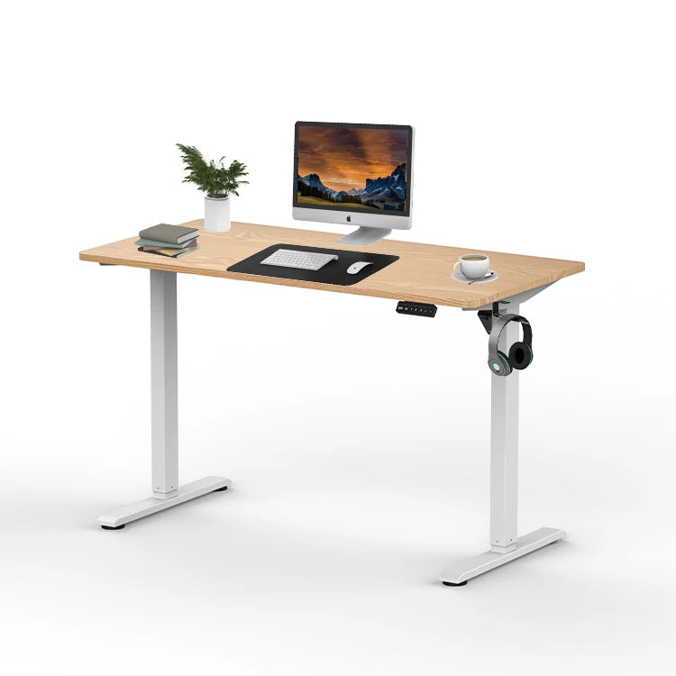 Automatic Computer Ergonomic Desk up Down Memory Controller Height Adjustable Single Motor Electric Sit Standing Desk Frame